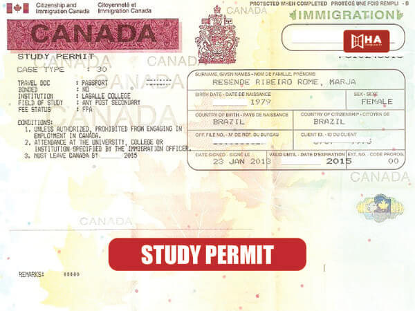 Xin giấy phép du học (Study Permit)