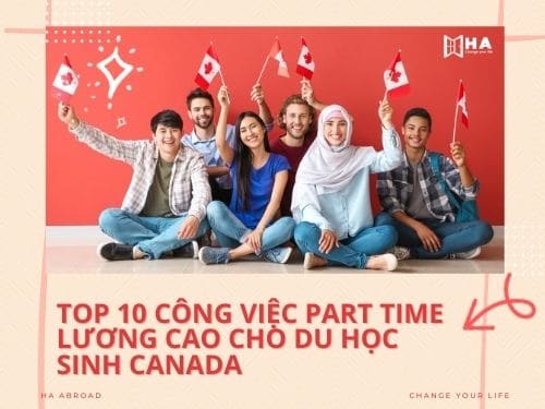 TOP 10 công việc Part time lương cao cho du học sinh Canada