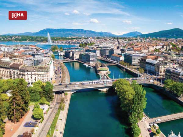 Thành phố Geneva thành phố khi du học Thụy Sĩ