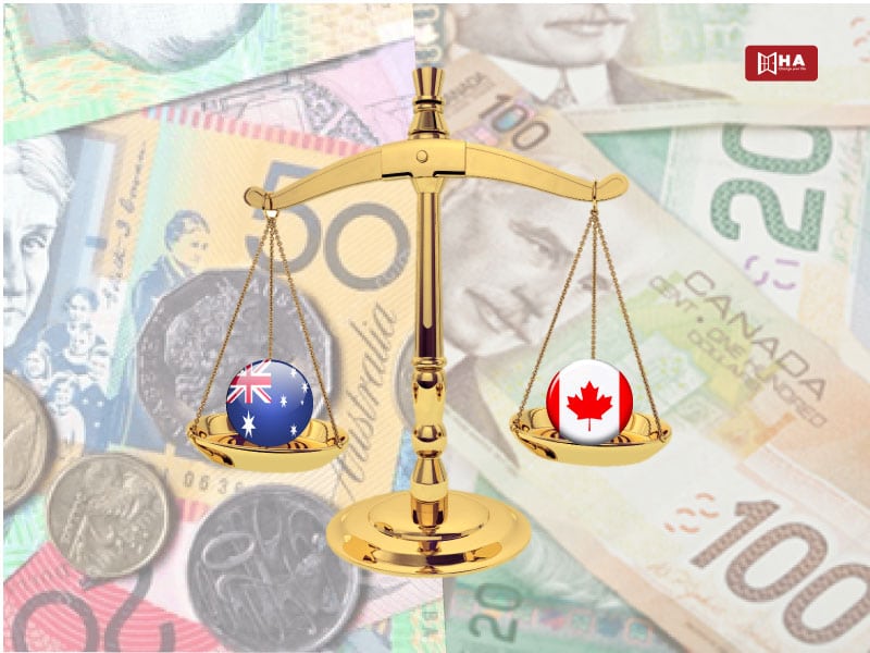 Học phí giữa Úc và Canada