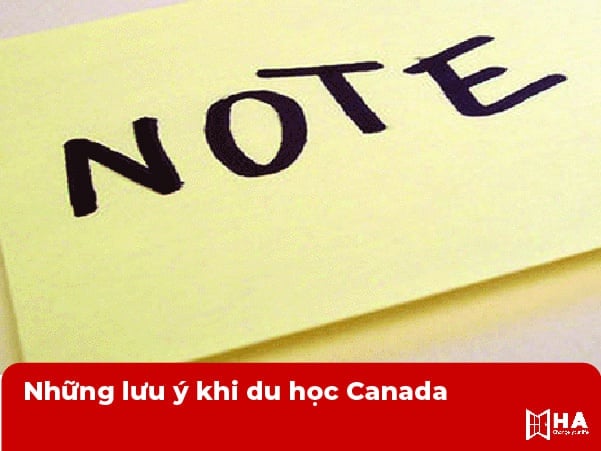 Những lưu ý nên biết khi du học Canada nên du học Canada