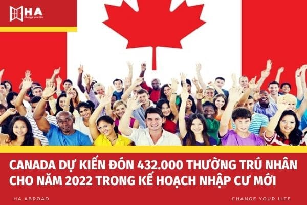 Canada dự kiến đón 432000 người nhập cư trong năm 2022 theo kế hoạch mới