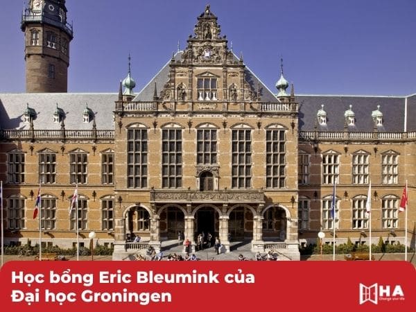 Học bổng Eric Bleumink của trường Đại học Groningen