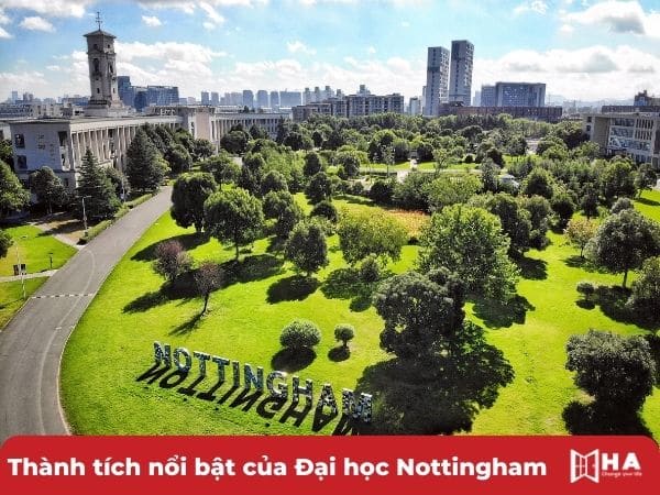 Thành tích nổi bật  Đại học Nottingham