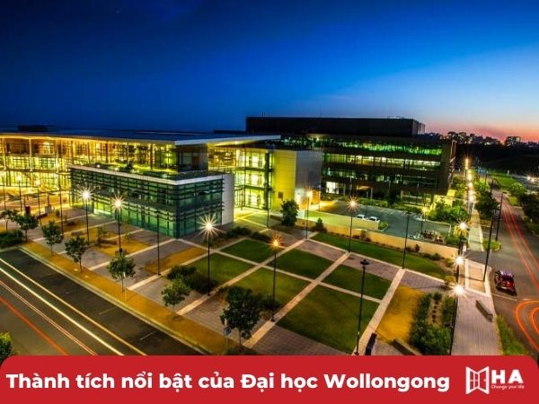 Thành tích nổi bật Đại học Wollongong