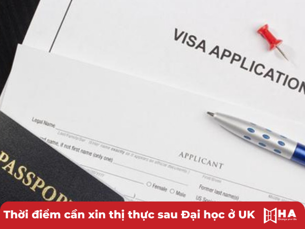 Thời điểm cần xin thị thực sau Đại học ở UK