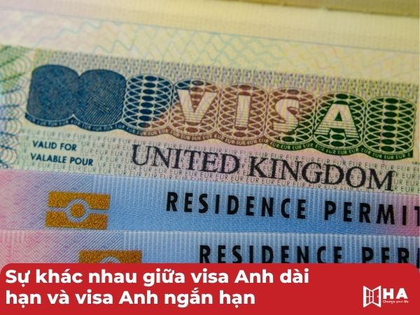 Sự khác nhau giữa visa Anh dài hạn và visa Anh ngắn hạn