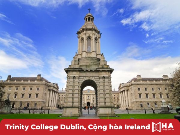 Trinity College Dublin, Cộng hòa Ireland trường đại học đẹp nhất châu âu