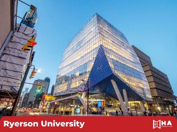 Ryerson University trường Đại học danh tiếng khi du học Toronto Canada