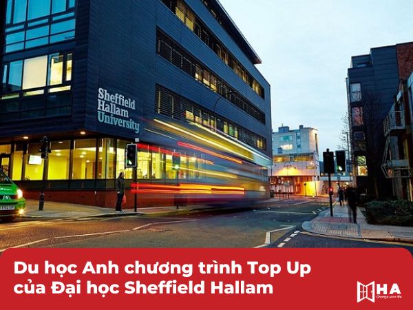 Du học Anh chương trình Top Up của Đại học Sheffield Hallam