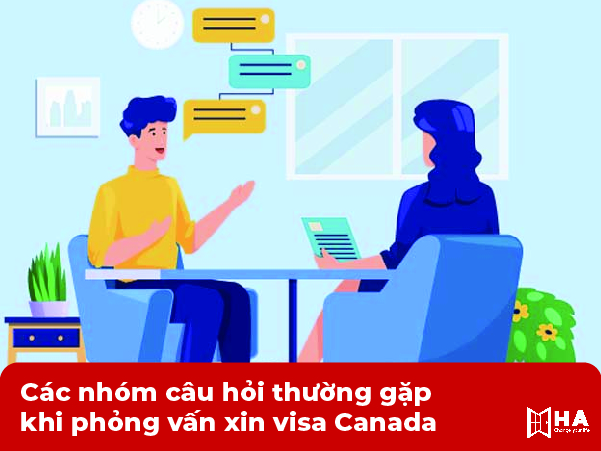 Các nhóm câu hỏi thường gặp khi phỏng vấn xin visa Canada