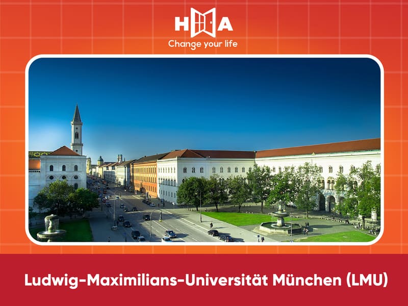 Ludwig-Maximilians-Universität München (LMU) Top 10 Trường Đại Học tốt nhất du học Đức năm 2024