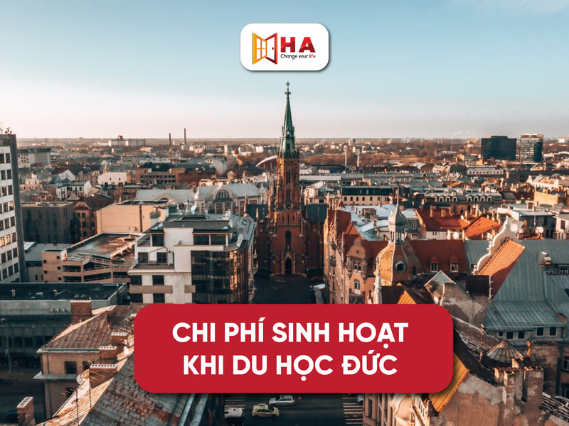 Chi phí sinh hoạt khi du học Đức